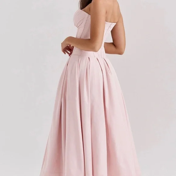 House of CB Strapless Pink Dress - Picture 2 of 2